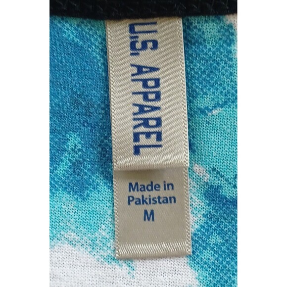 Gulf Shores AL‎ Surf Tank Top Men’s Medium Blue Ocean Wave Print NWT - Picture 3 of 6